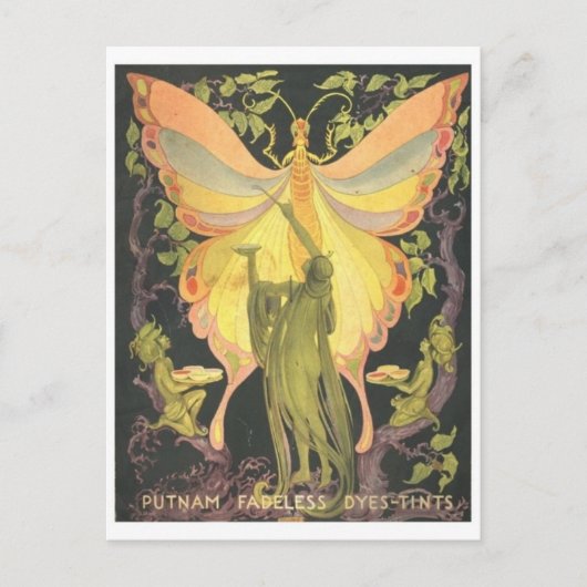 Carte postale Vintage Ad Poster (Devant)