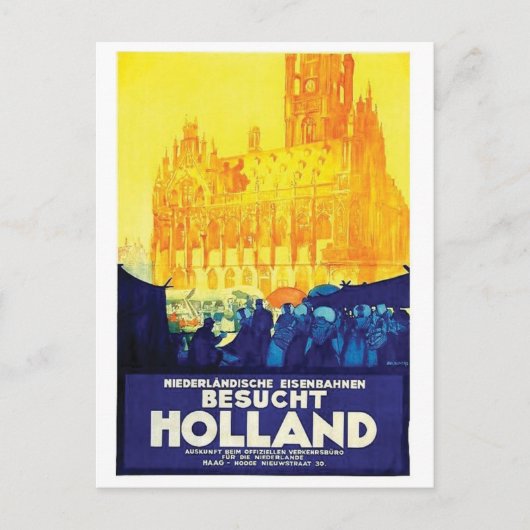 Carte postale Vintage Ad Poster (Devant)