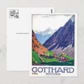 Carte postale Vintage Ad Poster (Devant / Derrière)