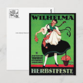 Carte postale Vintage Ad Poster (Devant / Derrière)