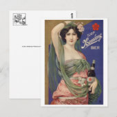 Carte postale Vintage Ad Poster (Devant / Derrière)