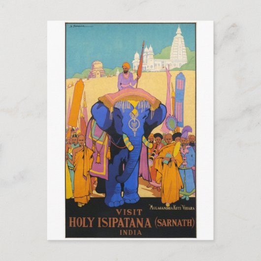 Carte postale Vintage Ad Poster (Devant)