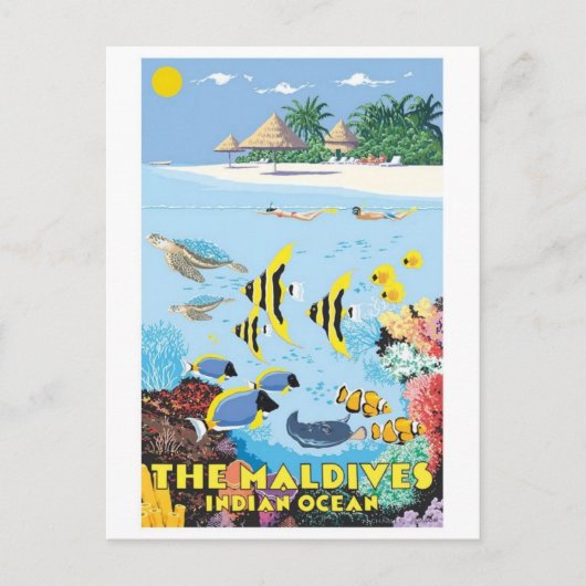 Carte postale Vintage Ad Poster (Devant)