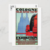 Carte Postale Vintage Ad Poster Postcard (Devant / Derrière)