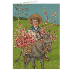 Carte postale Vintage adorable