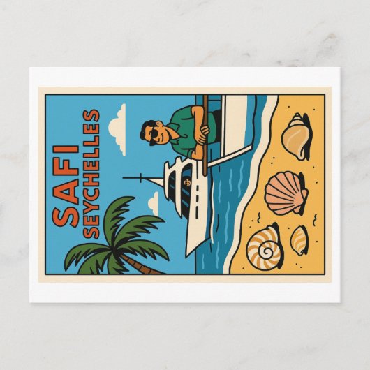 Carte postale vintage - Afrique de l'Est (Devant)