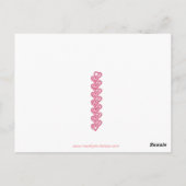 Carte postale vintage afro-américaine Valentine (Dos)