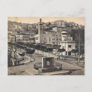 Carte Postale Vintage Algérie Centre-ville de Philippeville, 191