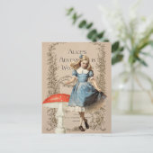 Carte Postale Vintage Alice (Debout devant)