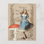 Carte Postale Vintage Alice (Devant)