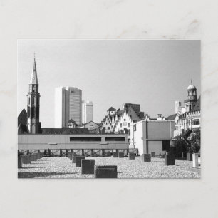 Carte Postale Vintage Allemagne Francfort Église Saint-Nicolas