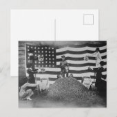 Carte postale vintage American Scenery (Devant / Derrière)