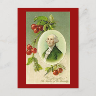 Carte Postale Vintage Americana George Washington (6)