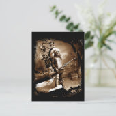 Carte postale Vintage amérindienne (Debout devant)