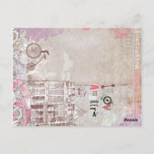 Carte postale vintage Amsterdam (Dos)