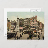 Carte Postale Vintage - Amsterdam, Pays-Bas (Devant / Derrière)
