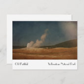 Carte postale Vintage ancienne foi (Devant / Derrière)