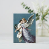 Carte Postale Vintage Ange Gardien Avec Enfant (Debout devant)