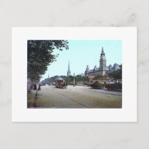 Carte Postale Vintage Angleterre Southport Lord Street 1890's