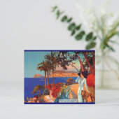 Carte Postale Vintage Antibes Côte d'Azur (Debout devant)