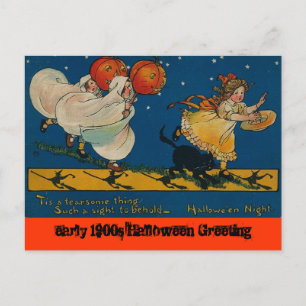 Carte postale vintage Antique Halloween