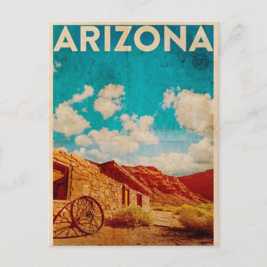 Carte postale vintage Arizona Travel (Devant)