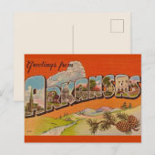 Carte postale vintage Arkansas (Devant / Derrière)