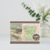 Carte Postale Vintage Arkansas (Debout devant)