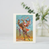 Carte Postale vintage "Arlequin" (Debout devant)