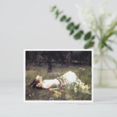 Carte Postale Vintage Art John W. Waterhouse Ophelia (Debout devant)