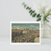 Carte Postale Vintage Asbury Park New Jersey Boardwalk (Debout devant)
