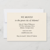 Carte postale Vintage Atlanta Georgia (Dos)