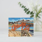 Carte Postale Vintage Atlantique (Debout devant)