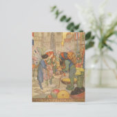 Carte Postale Vintage - Au Marché des Fées, (Debout devant)