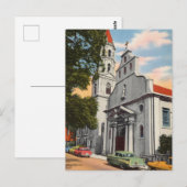 Carte Postale Vintage Augustine Floride (Devant / Derrière)