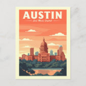 Carte Postale Vintage Austin (Devant)