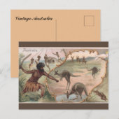 Carte Postale Vintage Australia (Devant / Derrière)