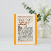 Carte postale vintage australienne vitamines (Debout devant)