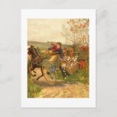 Carte postale vintage Automne (Devant)