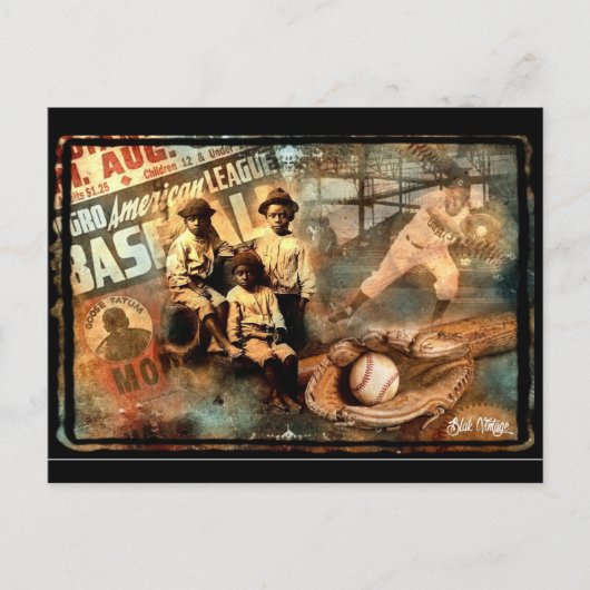 Carte postale Vintage Ballin' Blak (Devant)