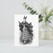 Carte Postale Vintage Bat Lady (Debout devant)