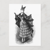 Carte Postale Vintage Bat Lady (Devant)