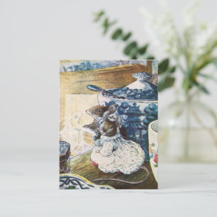 Carte Postale Vintage Beatrix Potter Mice Tailor de Gloucester