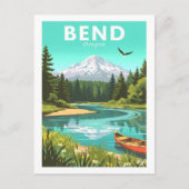Carte Postale Vintage Bend Oregon (Devant)
