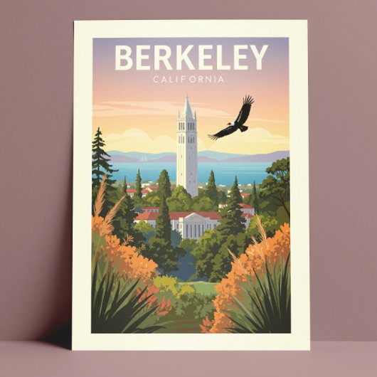 Carte Postale Vintage Berkeley Californie