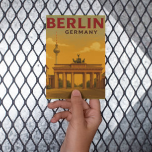 Carte Postale Vintage Berlin Allemagne Voyage