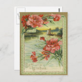 Carte postale vintage Best Wings (Devant / Derrière)