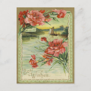 Carte postale vintage Best Wings
