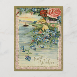Carte postale vintage Best Wings