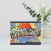 Carte postale vintage Big Letter Arkansas (Debout devant)